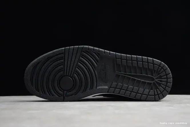 Rep Husky Air OG Jordan Retro Satin 1 High 555088-060 Black 0505